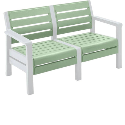 Juego De Terraza 4 Piezas Verde Salvia/Blanco Rimax - Rimax - Titan.com.pa - 7705152142563