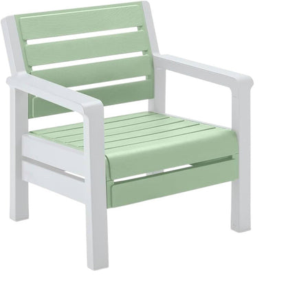 Juego De Terraza 4 Piezas Verde Salvia/Blanco Rimax - Rimax - Titan.com.pa - 7705152142563