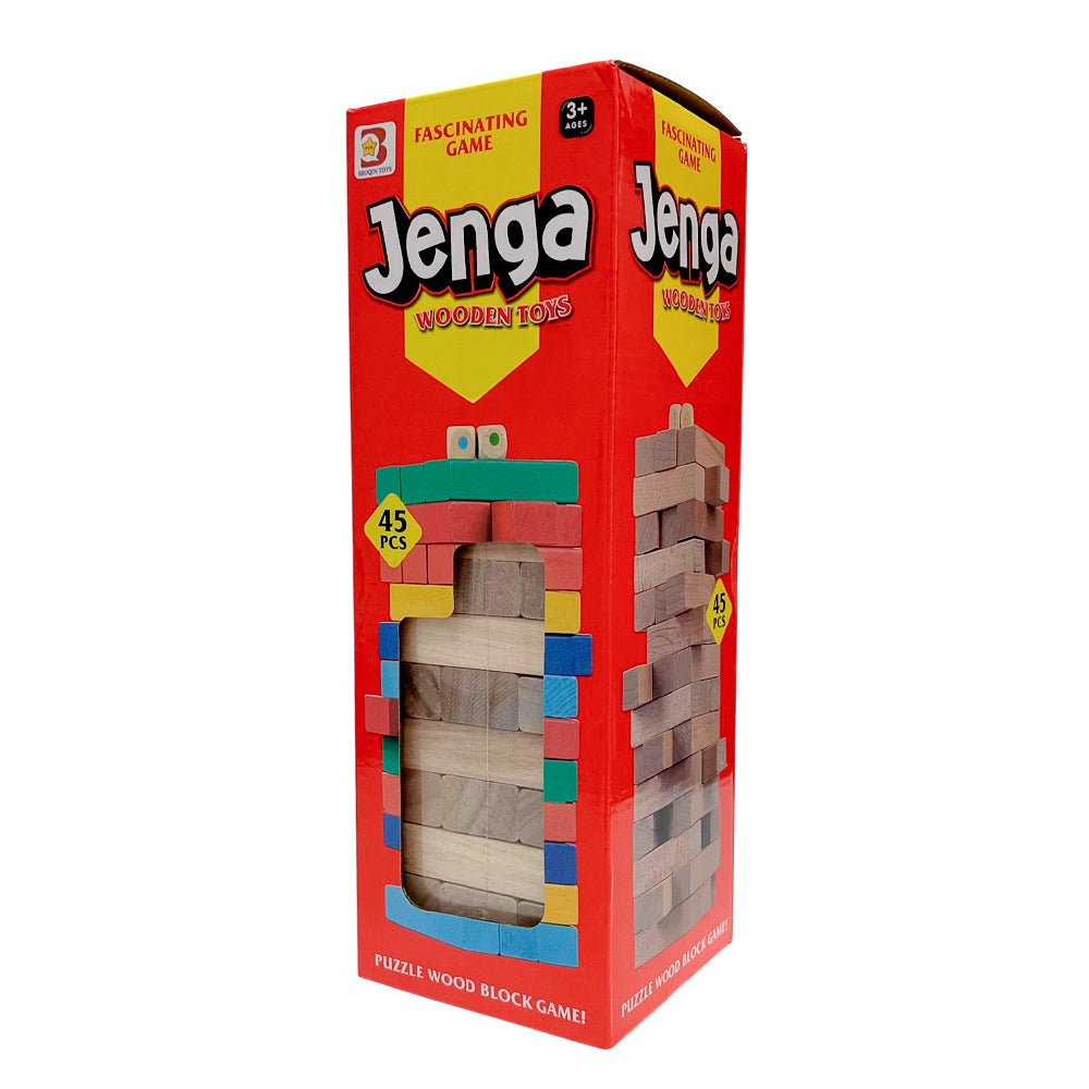Juego De Torre De Madera 45 Piezas - Star Toys