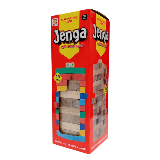 Juego De Torre De Madera 45 Piezas - Star Toys