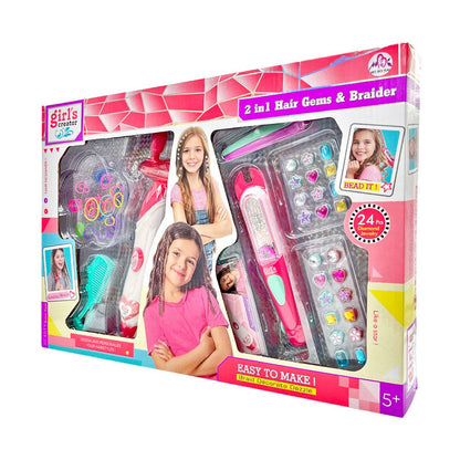 Juego De Trenzado P/Cabello 2 En 1 - Mei Bo Kai - Titan.com.pa - 2100000366491