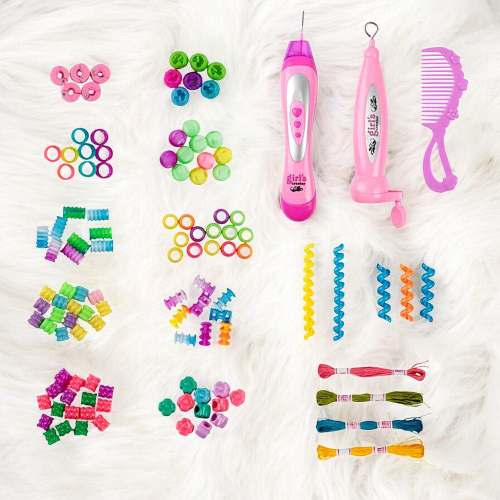 Juego De Trenzado Y Tejido Fashion Do It Yourself - Huada - Titan.com.pa - 2100000198184