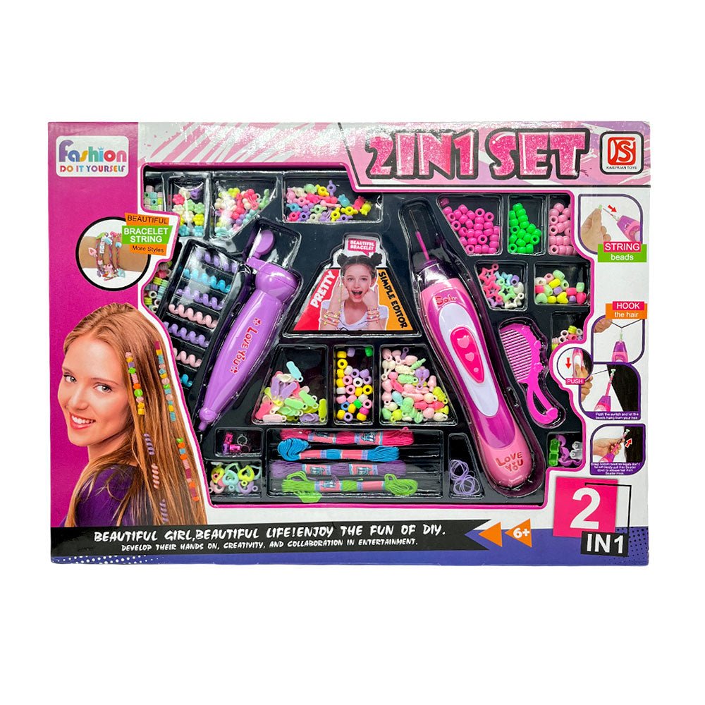 Juego De Trenzado Y Tejido Fashion Do It Yourself - Huada - Titan.com.pa - 2100000198184