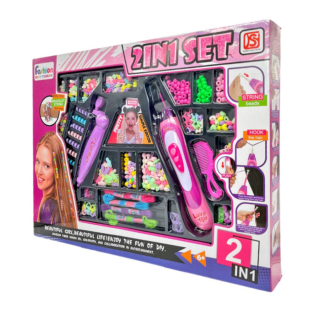 Juego De Trenzado Y Tejido Fashion Do It Yourself - Huada - Titan.com.pa - 2100000198184