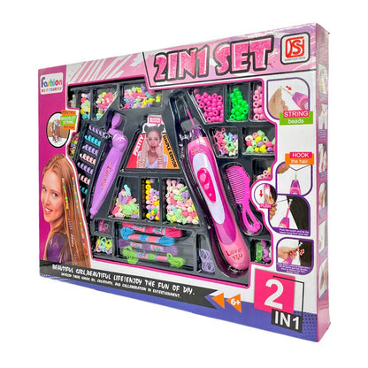 Juego De Trenzado Y Tejido Fashion Do It Yourself - Huada - Titan.com.pa - 2100000198184