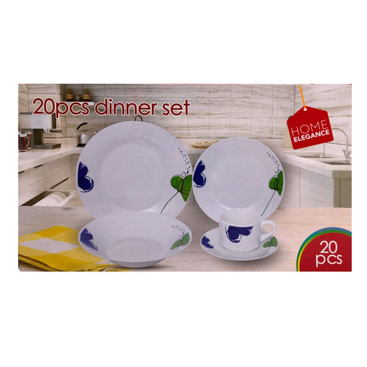 Juego de Vajilla Home Elegance Cerámica 20 Piezas