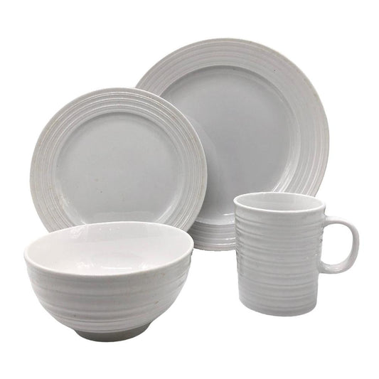 Juego de Vajilla Home Elegance de Porcelana 16 Piezas