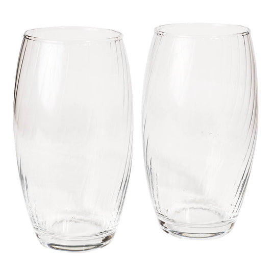 Juego de Vasos Long Ayran Pasabahce de Vidrio 2 Piezas