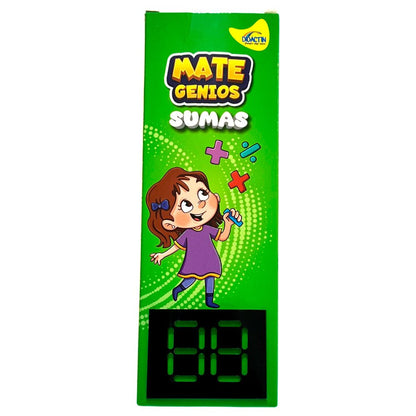 Juego Didáctico Mate Genios Sumas - Didactin - Titan.com.pa - 7402002130809