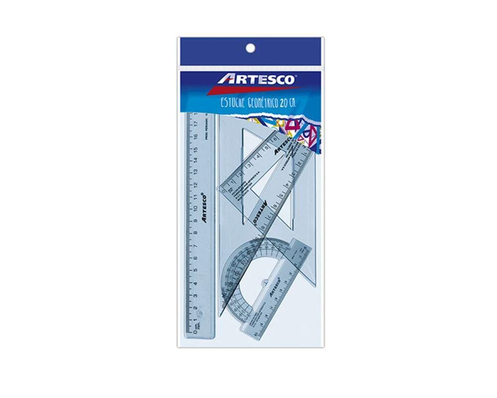 Juego Geometría Artesco 20cm