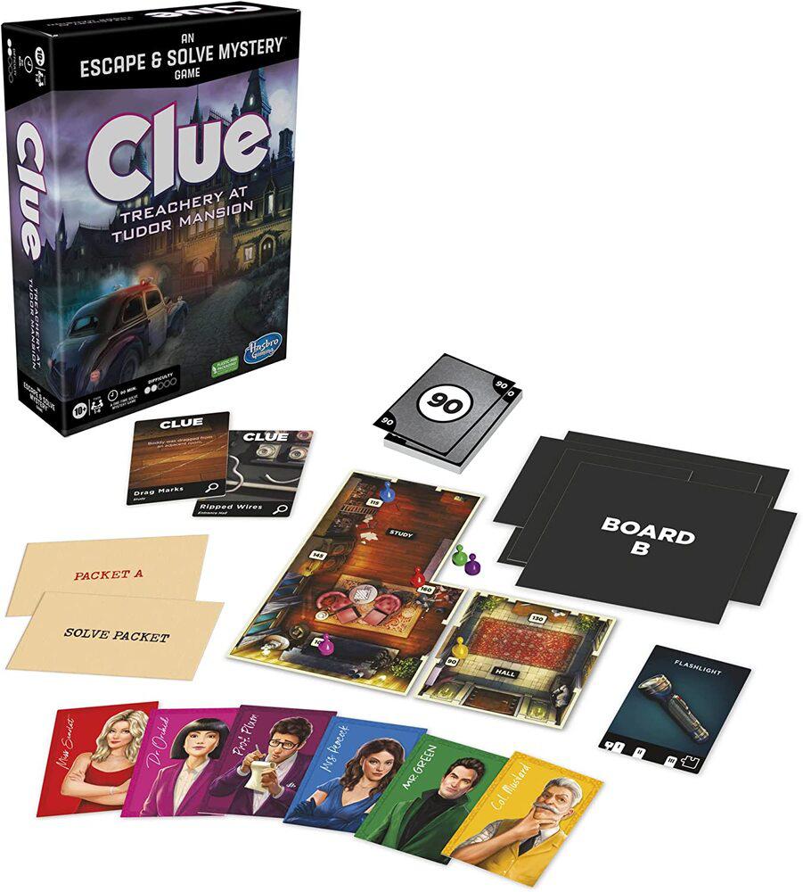 Juego Hasbro Games Clue Traición en la Mansión Tudor