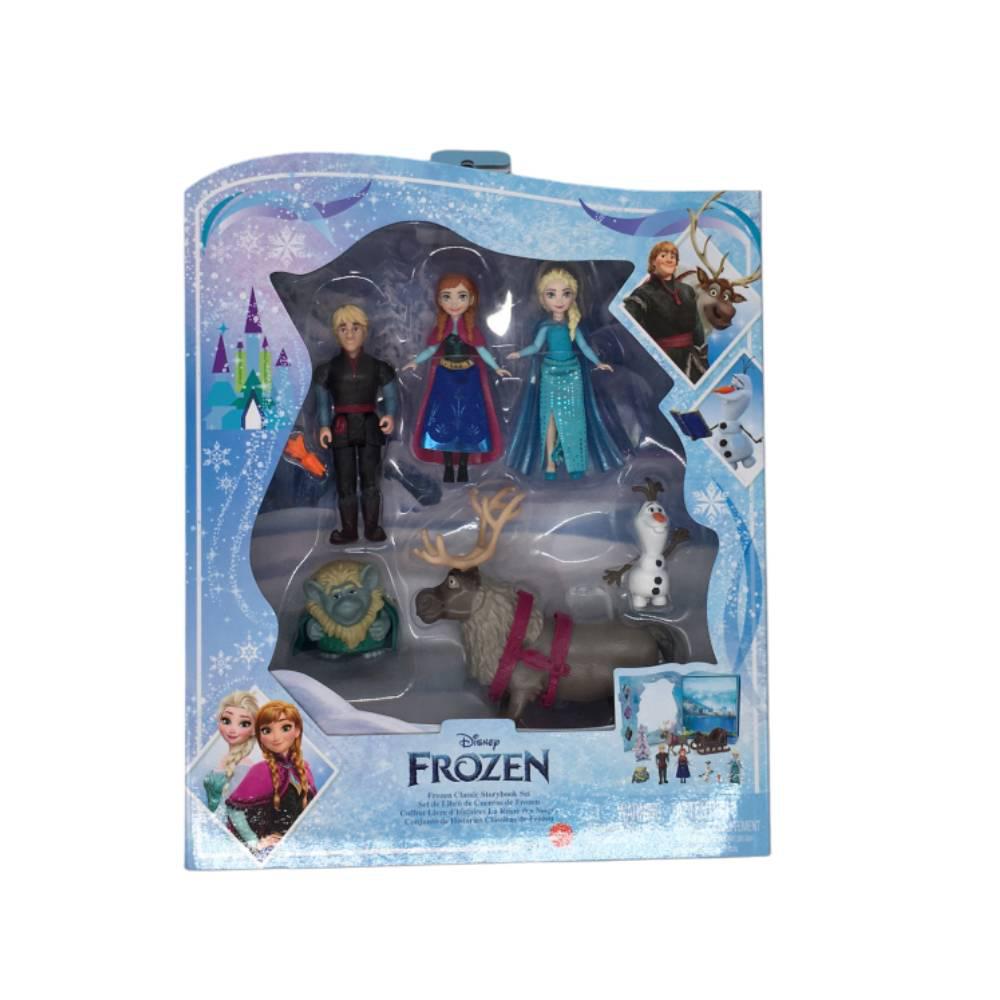 Set de mini figuras Frozen con personajes de la película