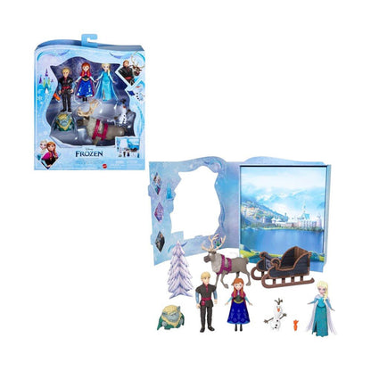 Set de mini figuras Frozen con personajes de la película