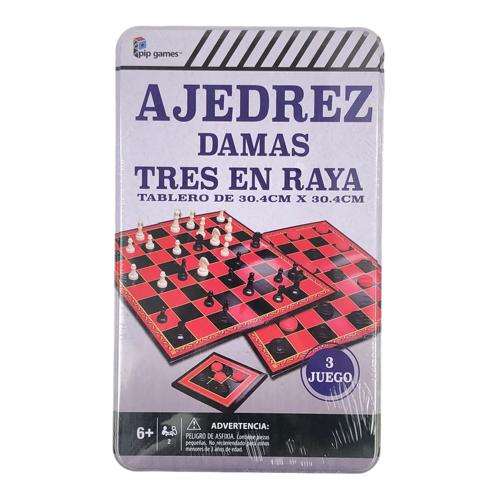 Juego Tic Tac Tow Nasa Caja de Metal