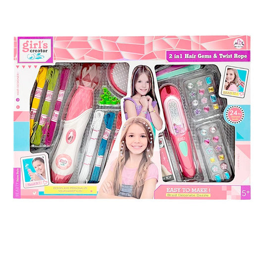 Juego Trenzado p/Cabello 2 en 1 / Mei Bo Kai - Mei Bo Kai - Titan.com.pa - 2100000068098