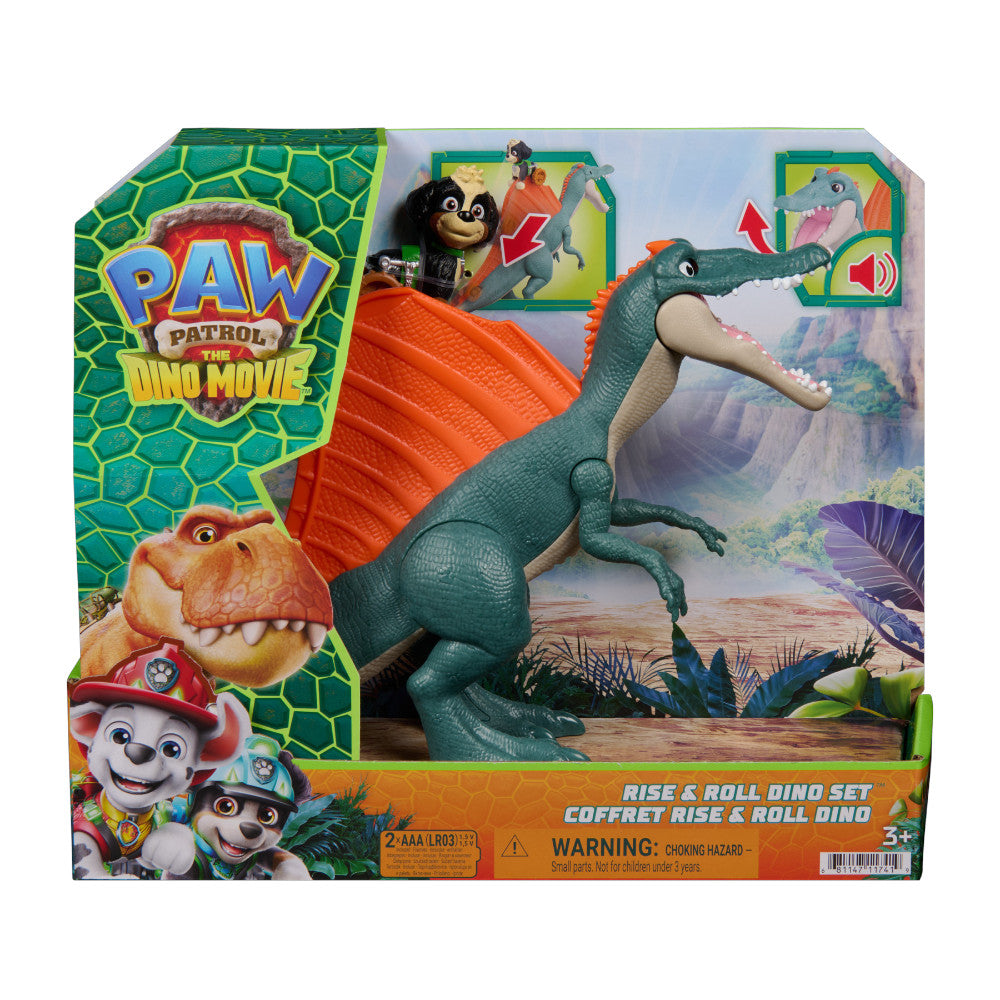 Paw Patrol Movie Rise & Roll Dino Set