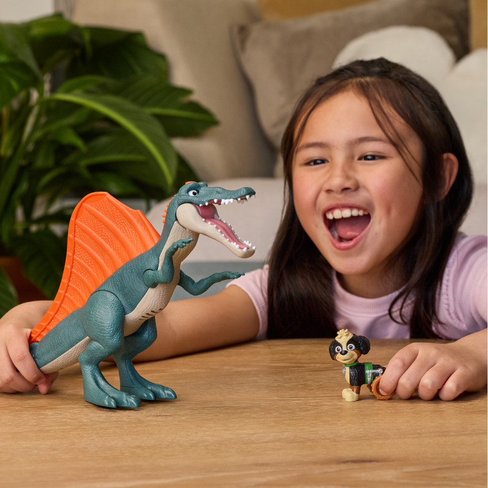 Paw Patrol Movie Rise & Roll Dino Set