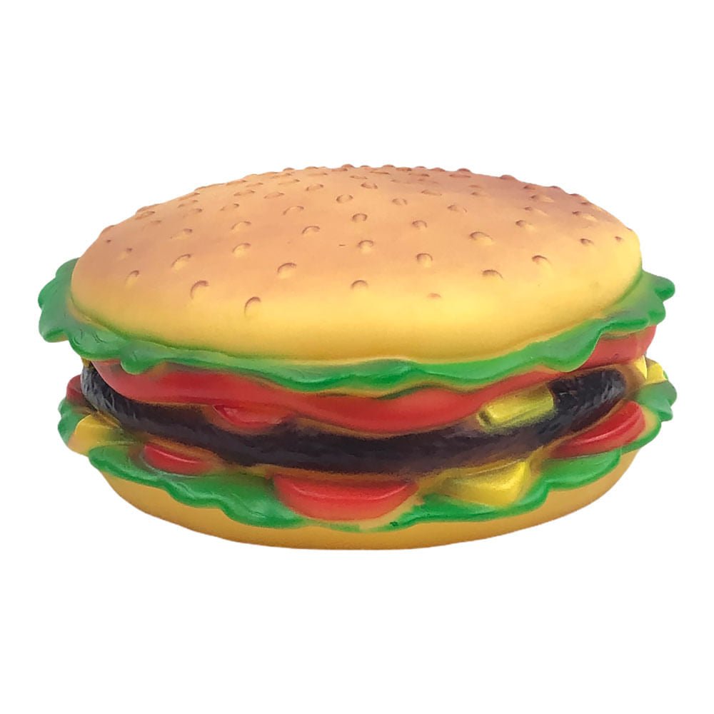 Juguete para Perro Squeaky hamburguesa o Carne - Surtido