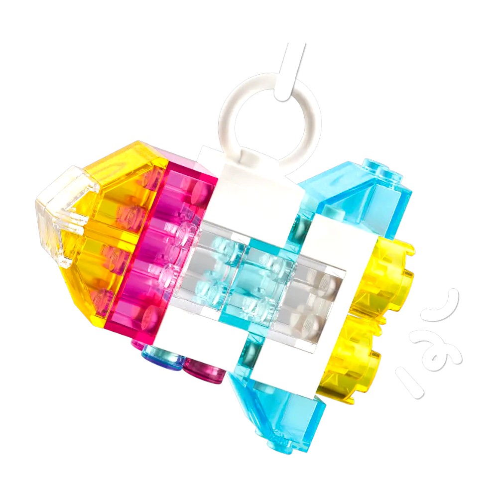 Bloques LEGO Caja de Magia Transparente