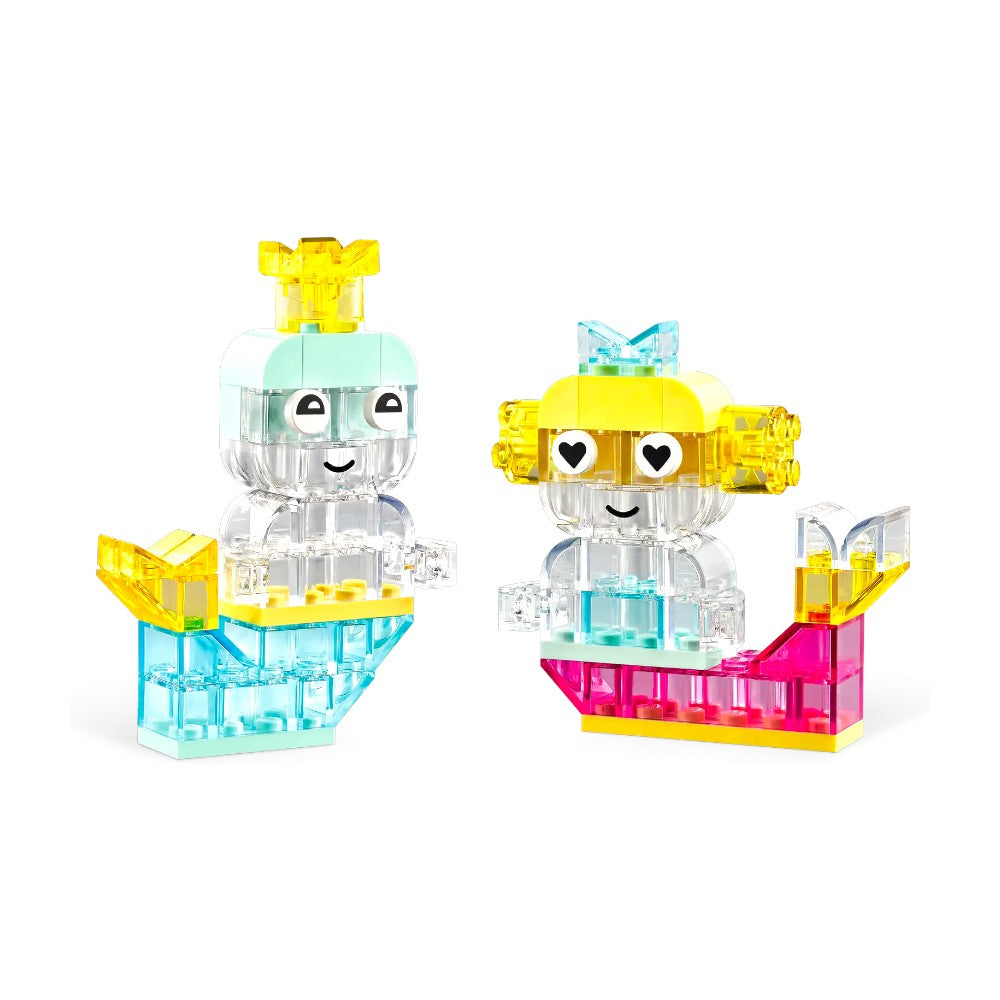 Bloques LEGO Caja de Magia Transparente