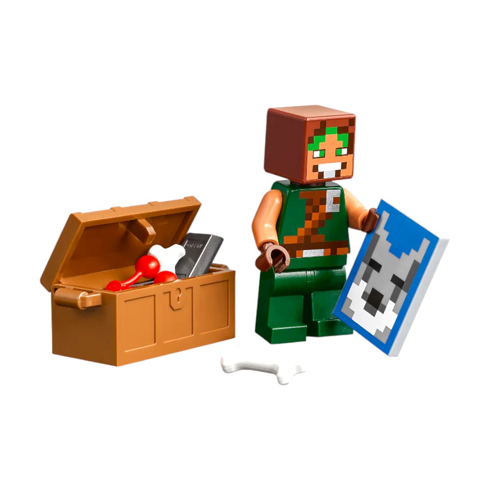 Bloques LEGO La Fortaleza-Lobo