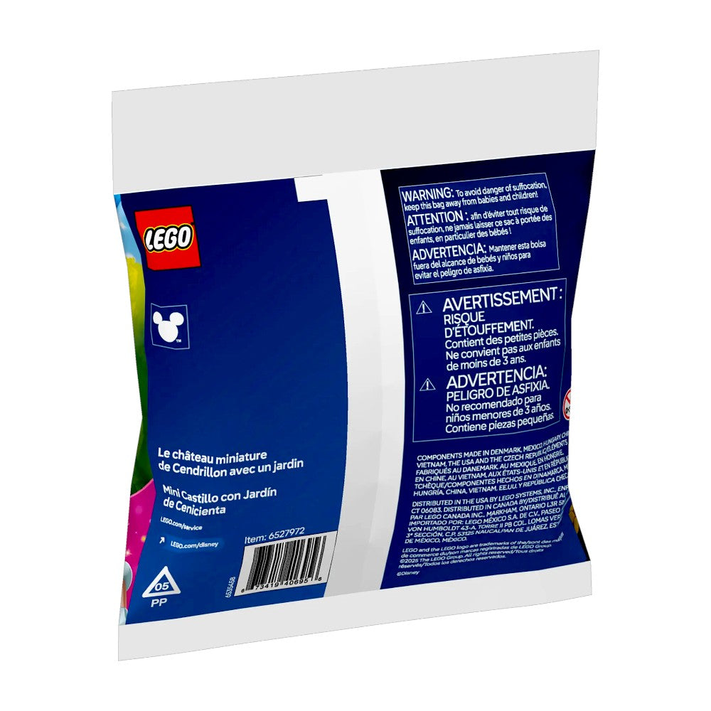 Bloques LEGO Mini Castillo Con Jardín de Cenicienta