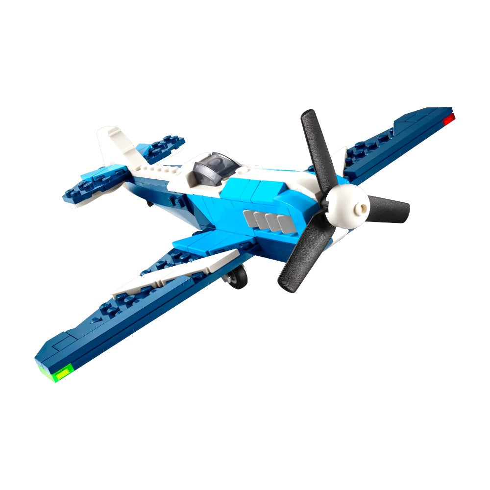 Bloques LEGO Aeronave: Avión de Carreras
