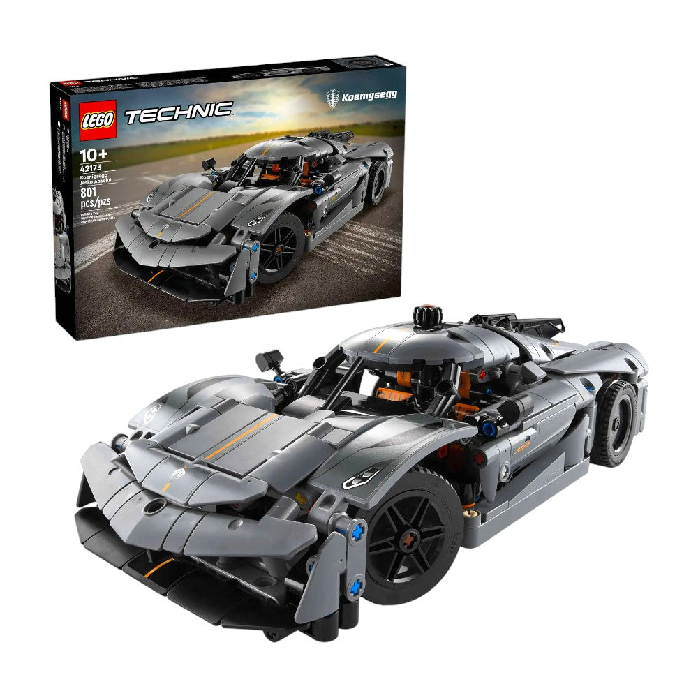 Bloques LEGO Hiperauto Koenigsegg Jesko Absolut Gris
