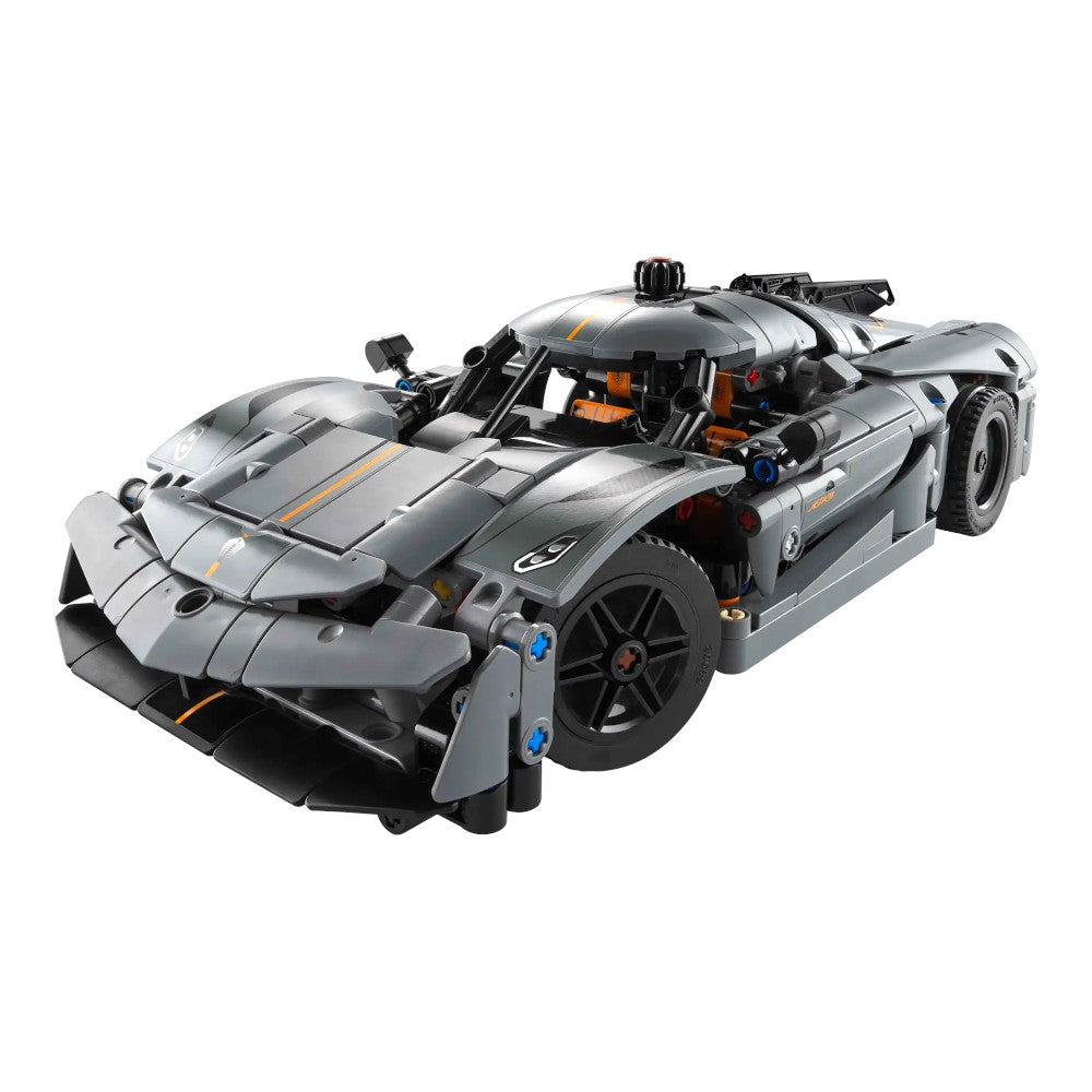 Bloques LEGO Hiperauto Koenigsegg Jesko Absolut Gris