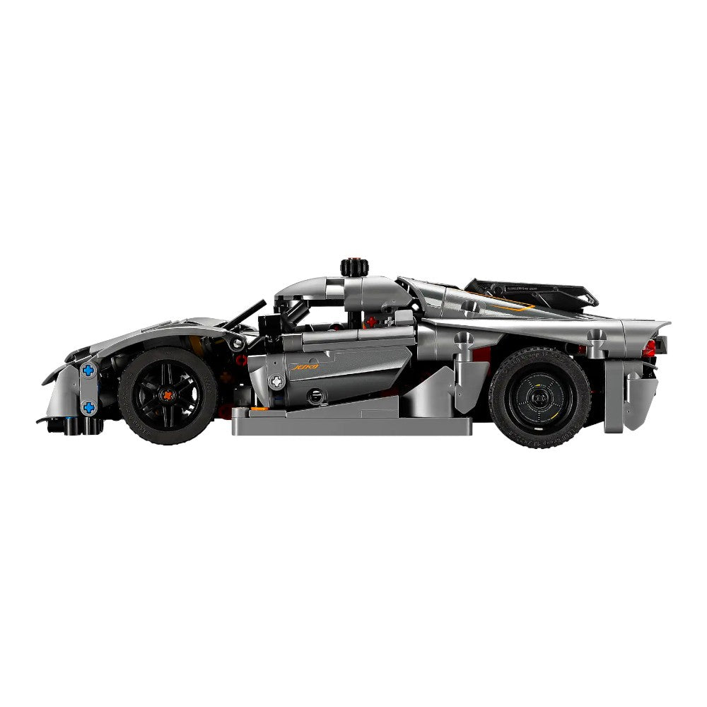 Bloques LEGO Hiperauto Koenigsegg Jesko Absolut Gris