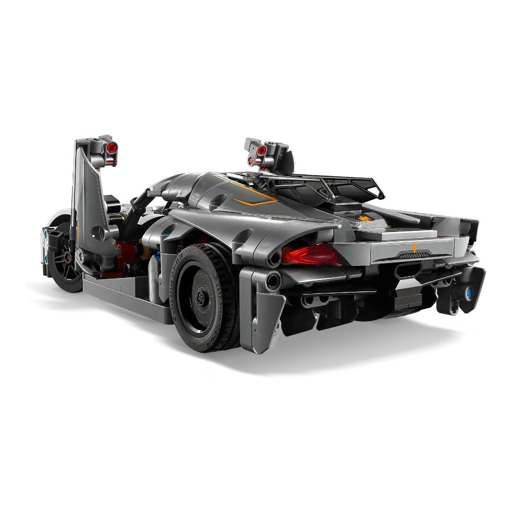 Bloques LEGO Hiperauto Koenigsegg Jesko Absolut Gris