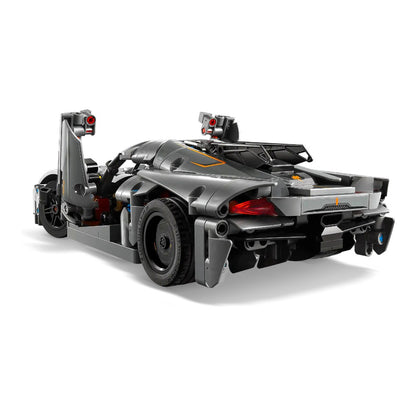 Bloques LEGO Hiperauto Koenigsegg Jesko Absolut Gris