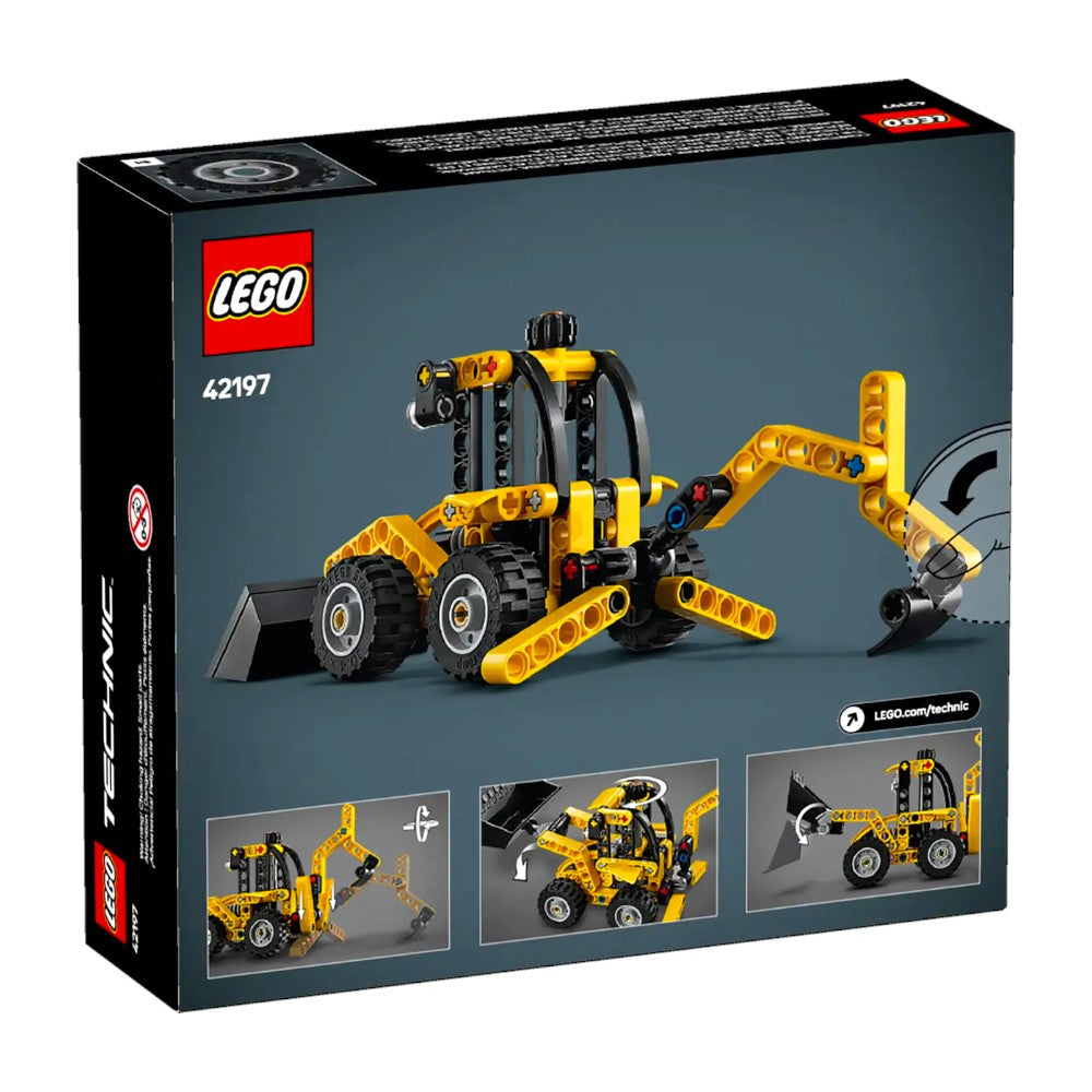 Bloques LEGO Cargadora Retroexcavadora