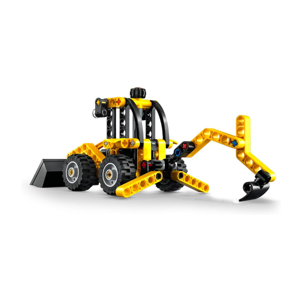 Bloques LEGO Cargadora Retroexcavadora