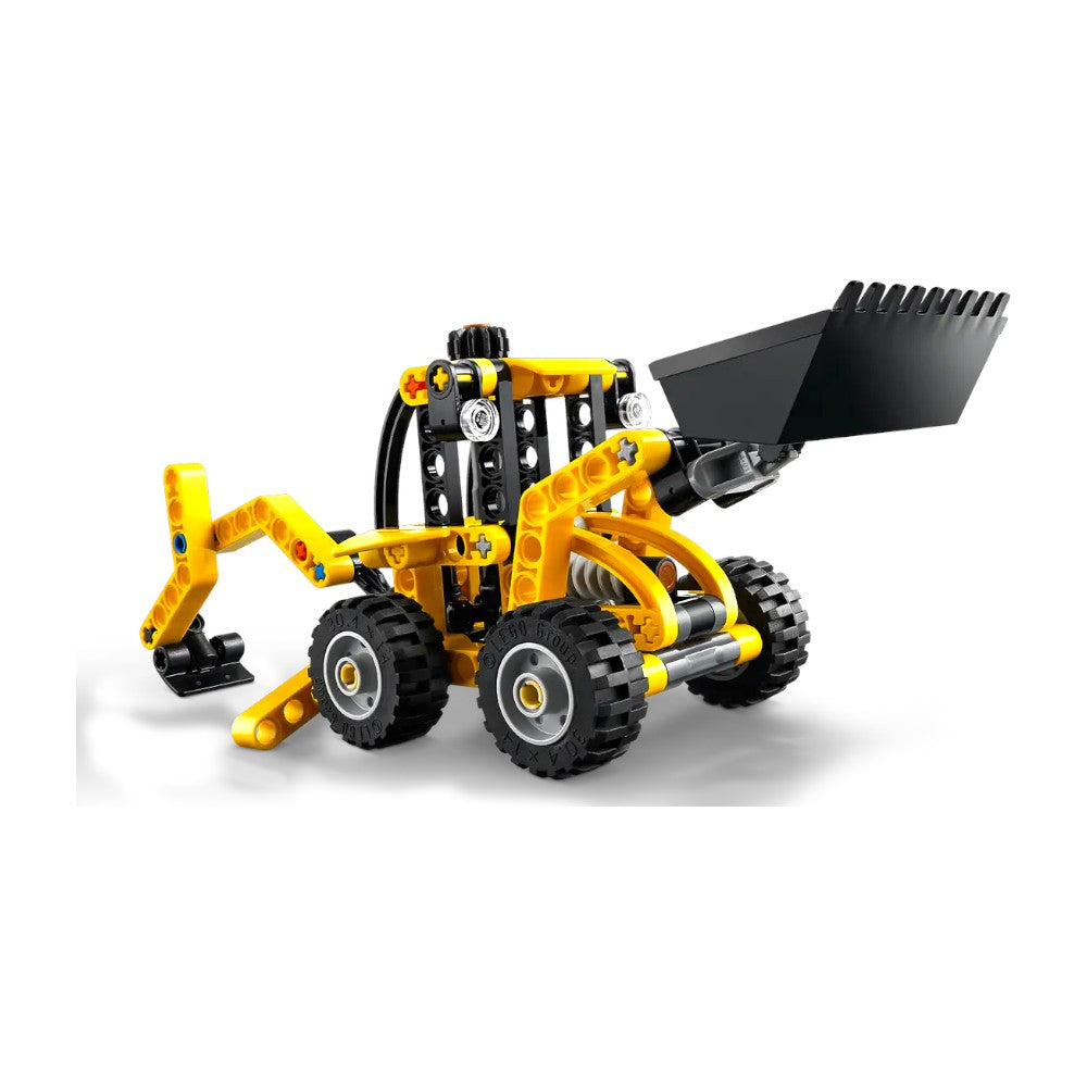 Bloques LEGO Cargadora Retroexcavadora