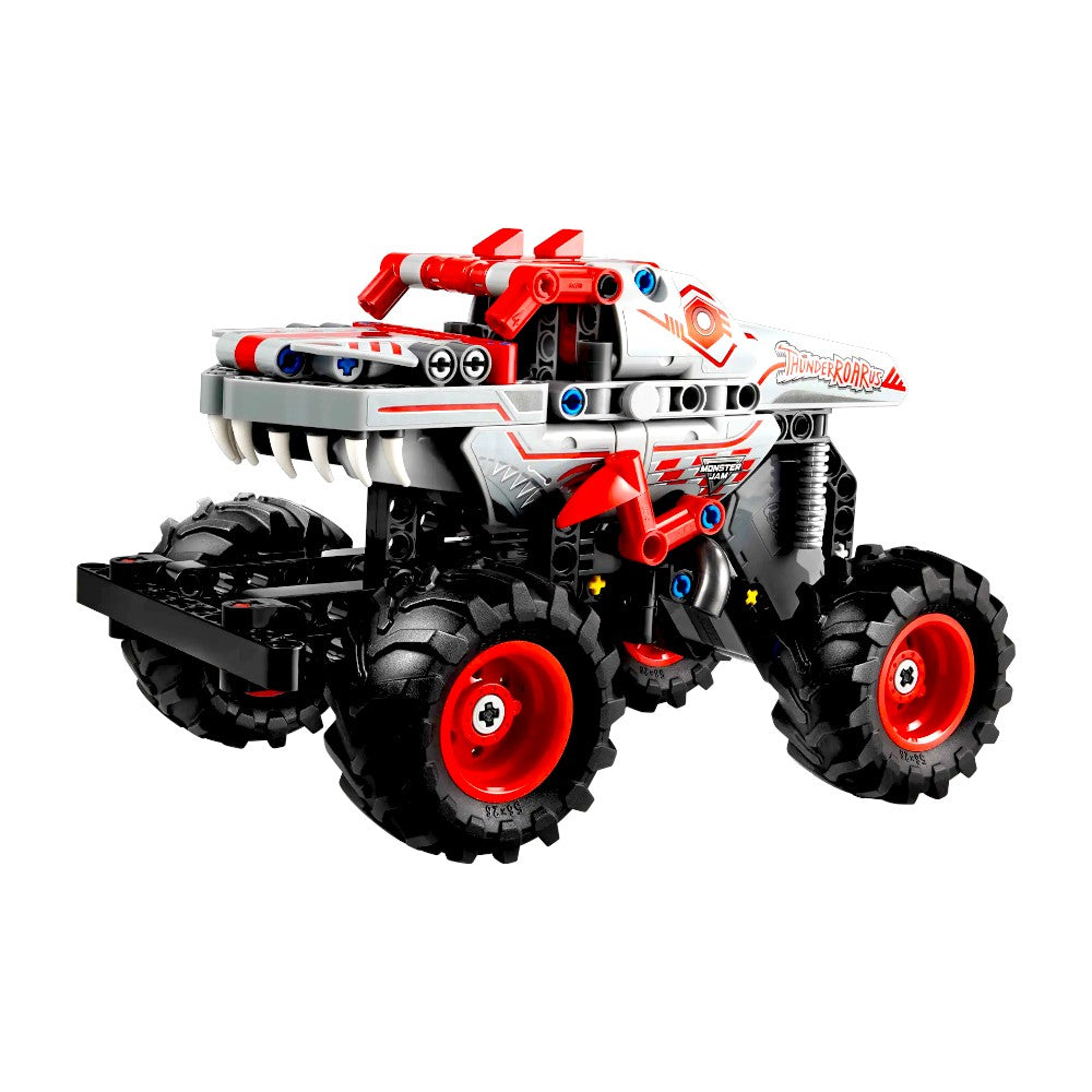 Bloques LEGO Monster Jam ThunderROARus con Motor de Carga Manual
