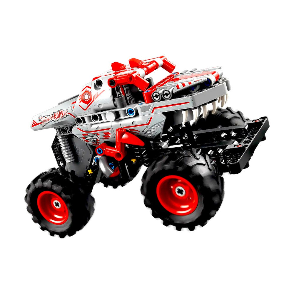 Bloques LEGO Monster Jam ThunderROARus con Motor de Carga Manual