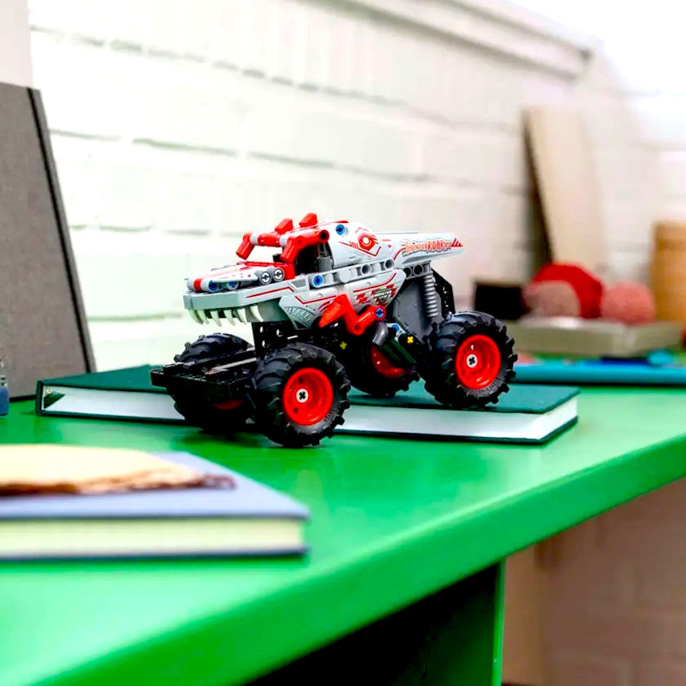 Bloques LEGO Monster Jam ThunderROARus con Motor de Carga Manual