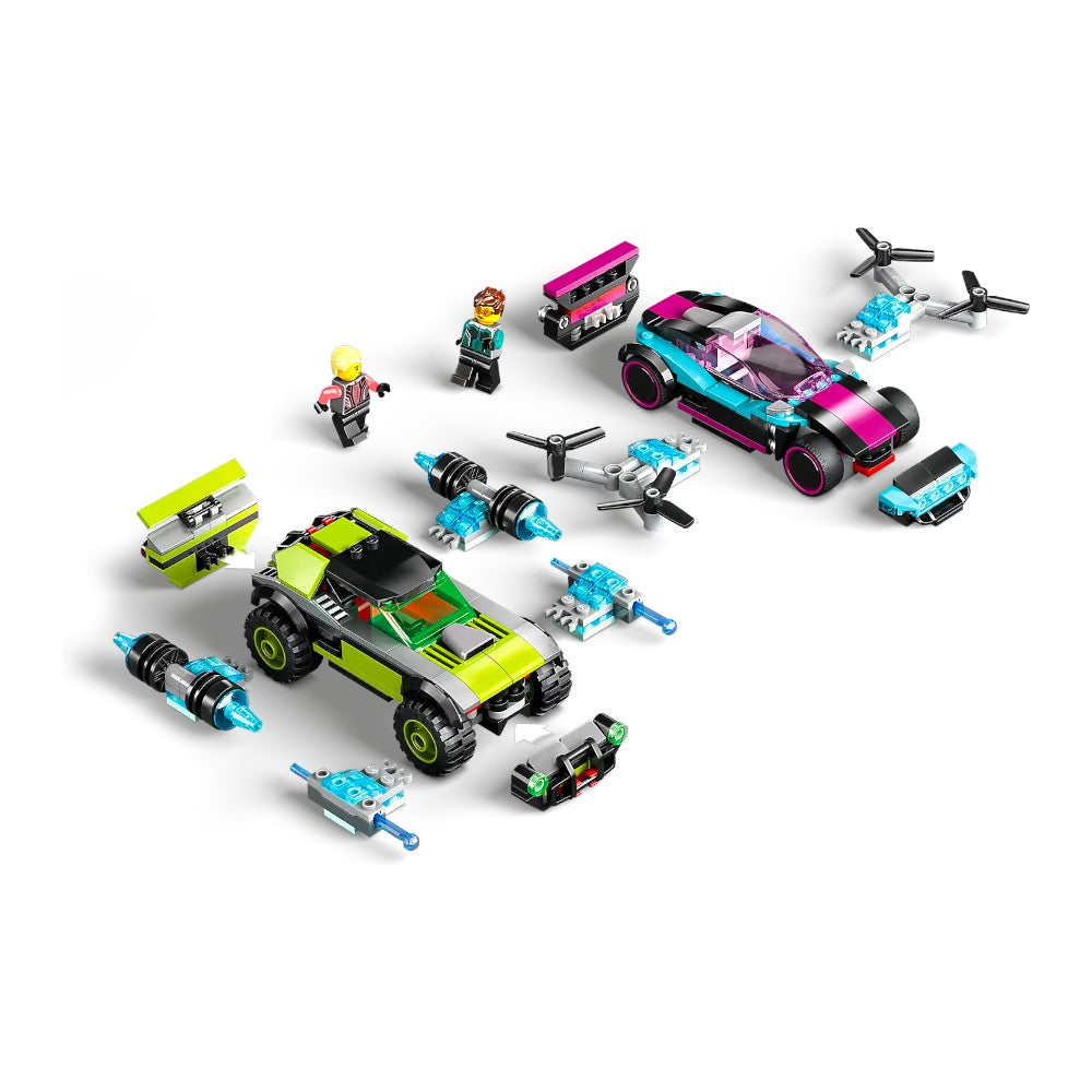 Bloques LEGO Auto de Carrera Modificado