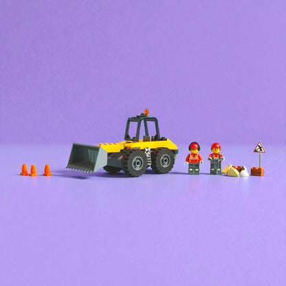 Bloques LEGO Cargadora con Ruedas Amarilla