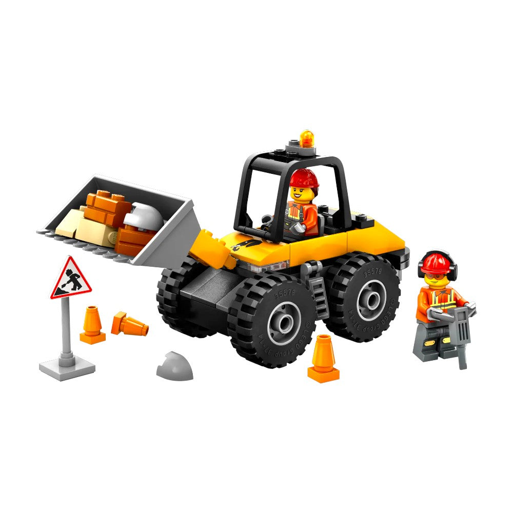 Bloques LEGO Cargadora con Ruedas Amarilla