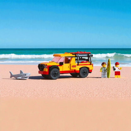 Bloques LEGO Camioneta de Rescate del Salvavidas