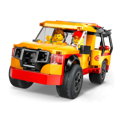 Bloques LEGO Camioneta de Rescate del Salvavidas