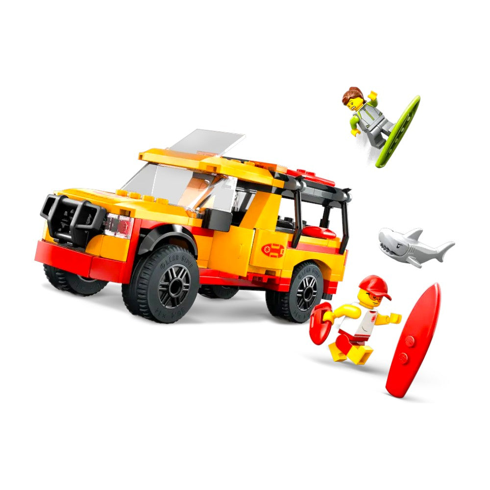 Bloques LEGO Camioneta de Rescate del Salvavidas