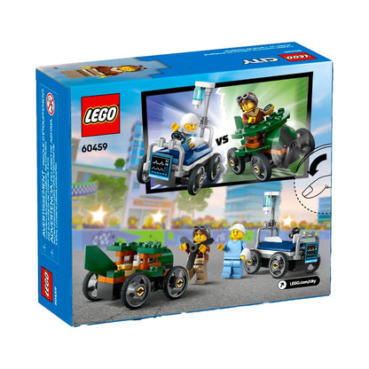 Bloques LEGO Pack de Autos de Carreras: Avión vs. Cama de Hospital