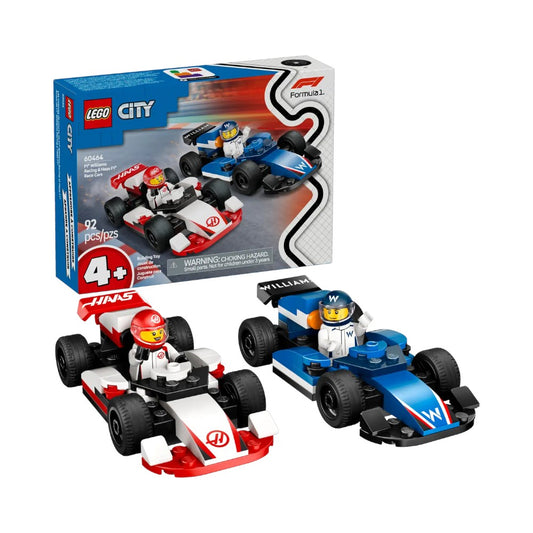 Bloques LEGO® Autos de F1® Williams Racing y Haas F1®