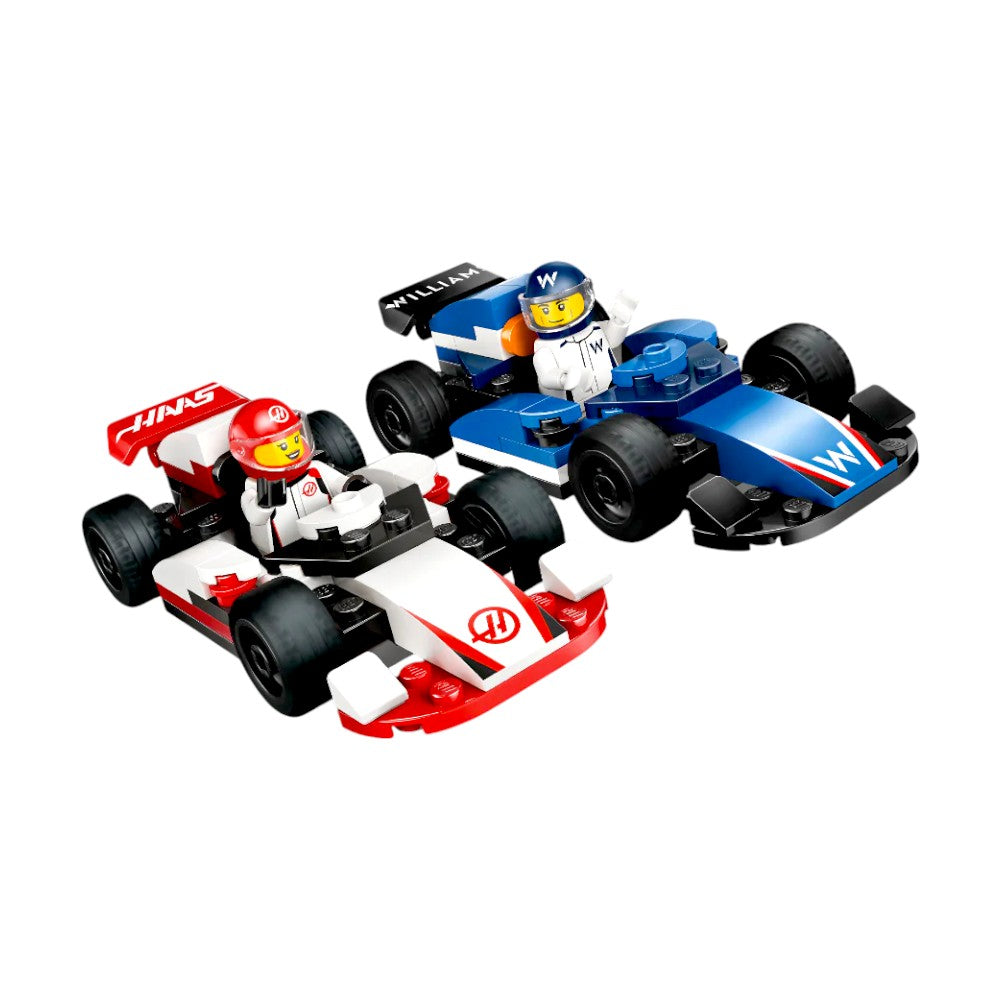 Bloques LEGO® Autos de F1® Williams Racing y Haas F1®