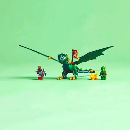 Bloques LEGO Dragón Verde del Bosque de Lloyd
