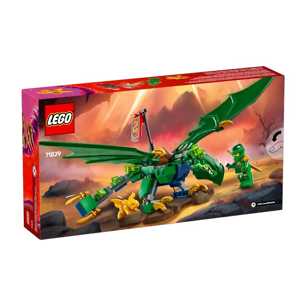 Bloques LEGO Dragón Verde del Bosque de Lloyd