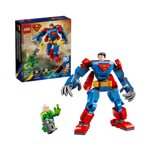 Bloques LEGO® Armadura Robótica de Superman™ vs. Lex Luthor™